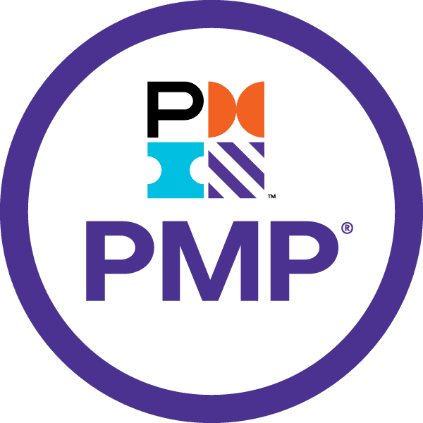 A pmp logo with the word pmp in it.